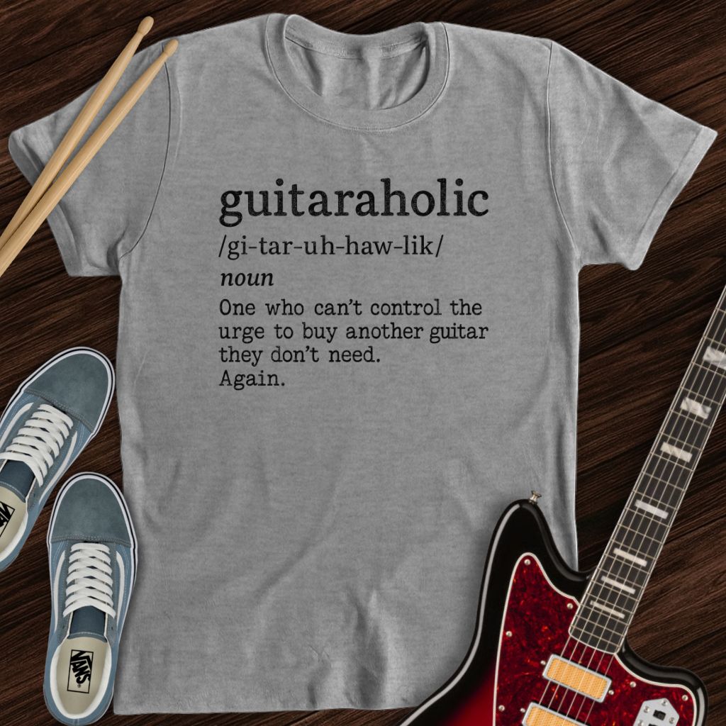 Guitaraholic Tee