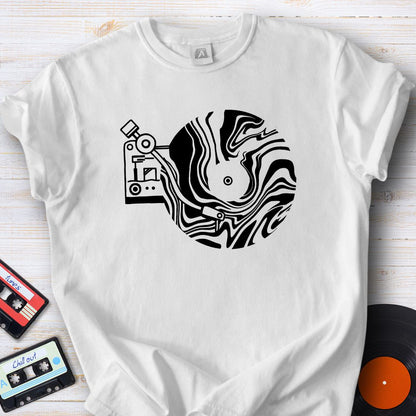 Abstract Vinyl Tee