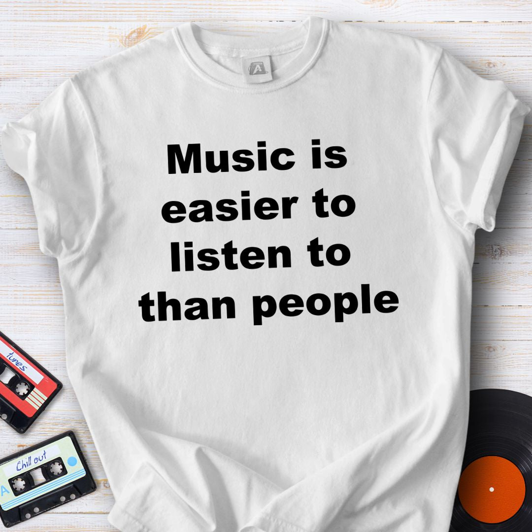 Music Over People Tee