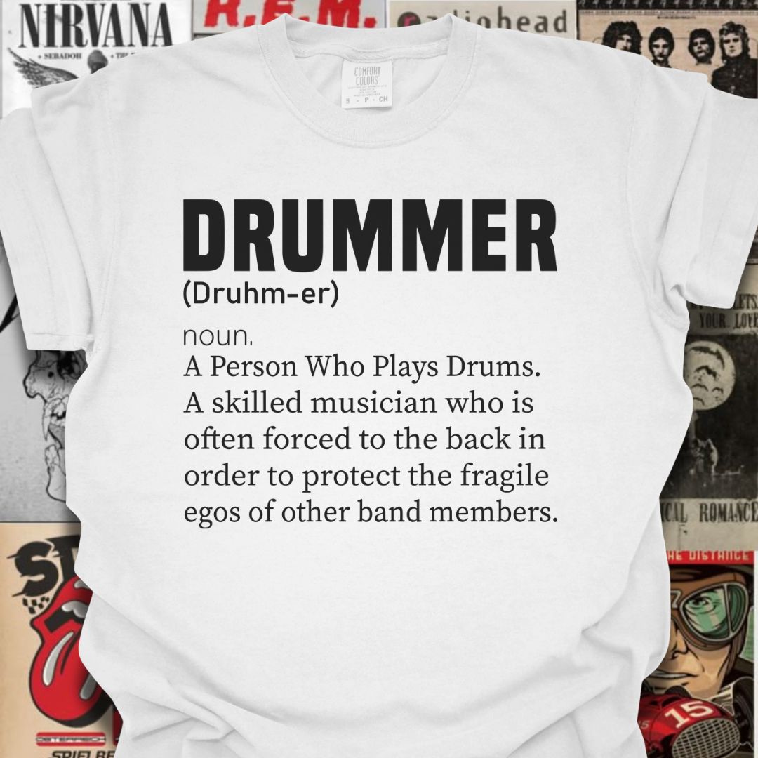 DRUMMER Noun Tee