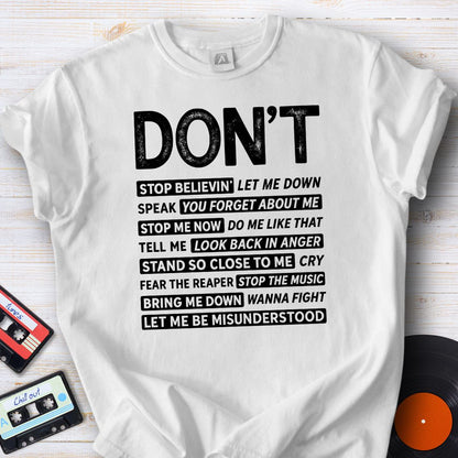 DON’T Mashup Tee