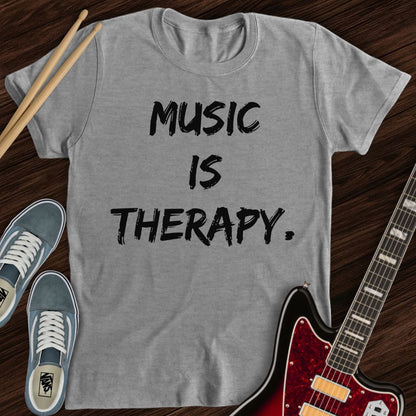 Music is Therapy Tee