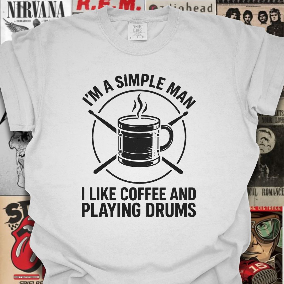 Caffeine & Sticks Tee