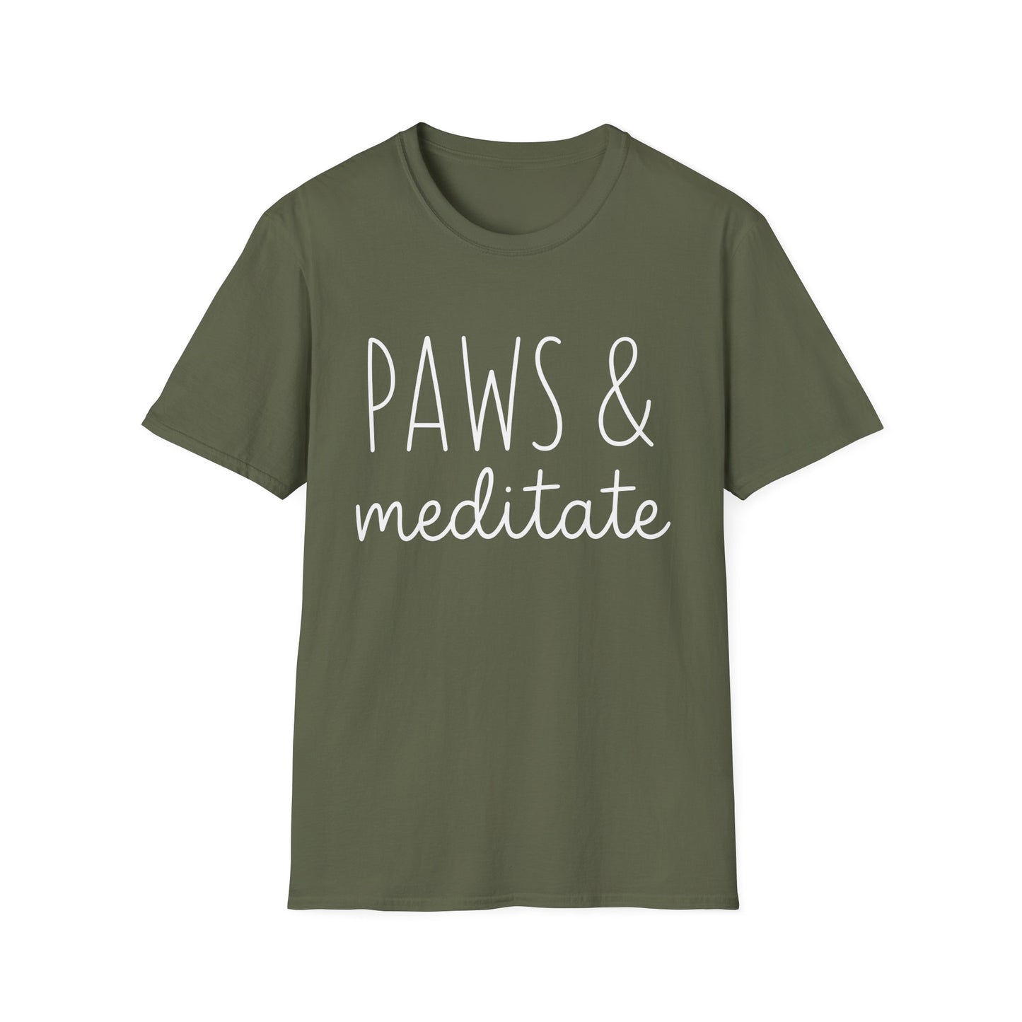 Paws & Meditate Tee