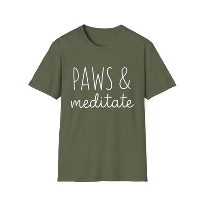 Paws & Meditate Tee