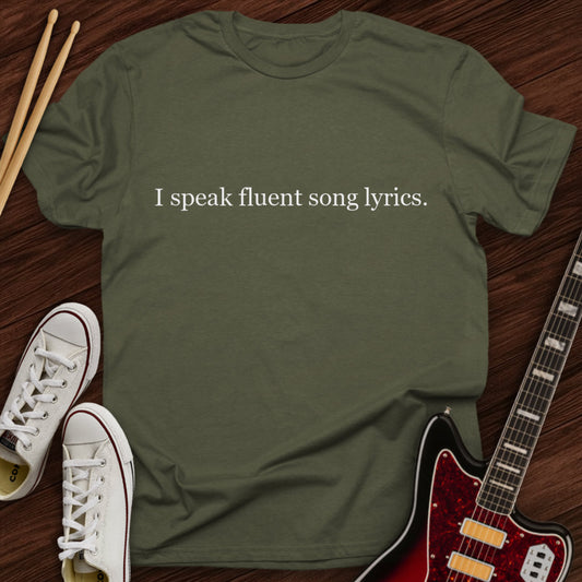 Fluent in Music Tee