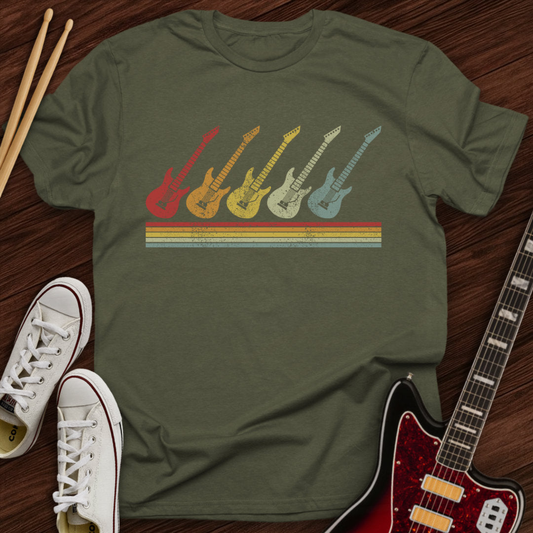 Sunset Strings Tee