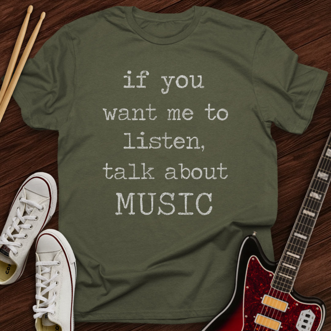 Talk About Music Tee
