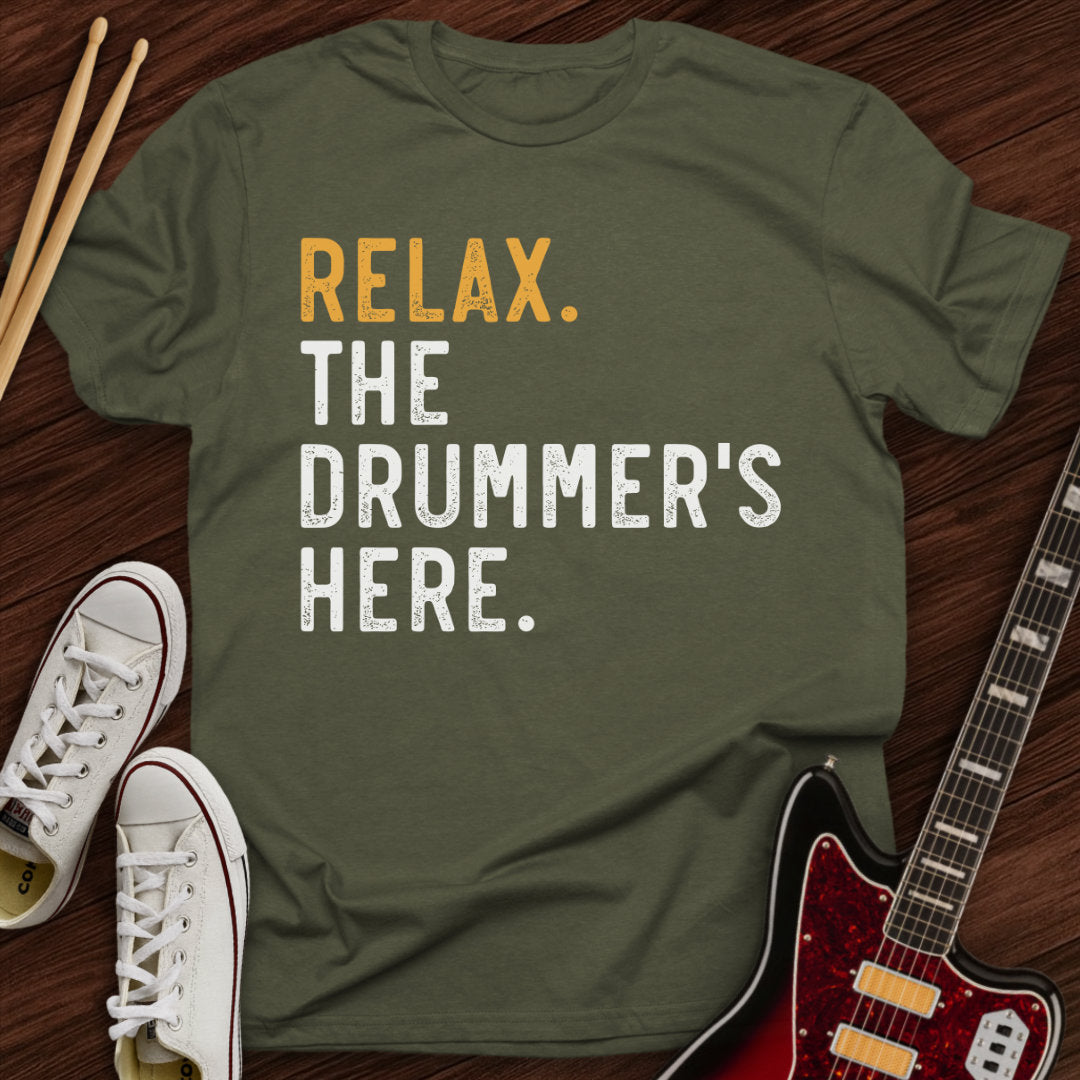 Drummer’s Here Tee