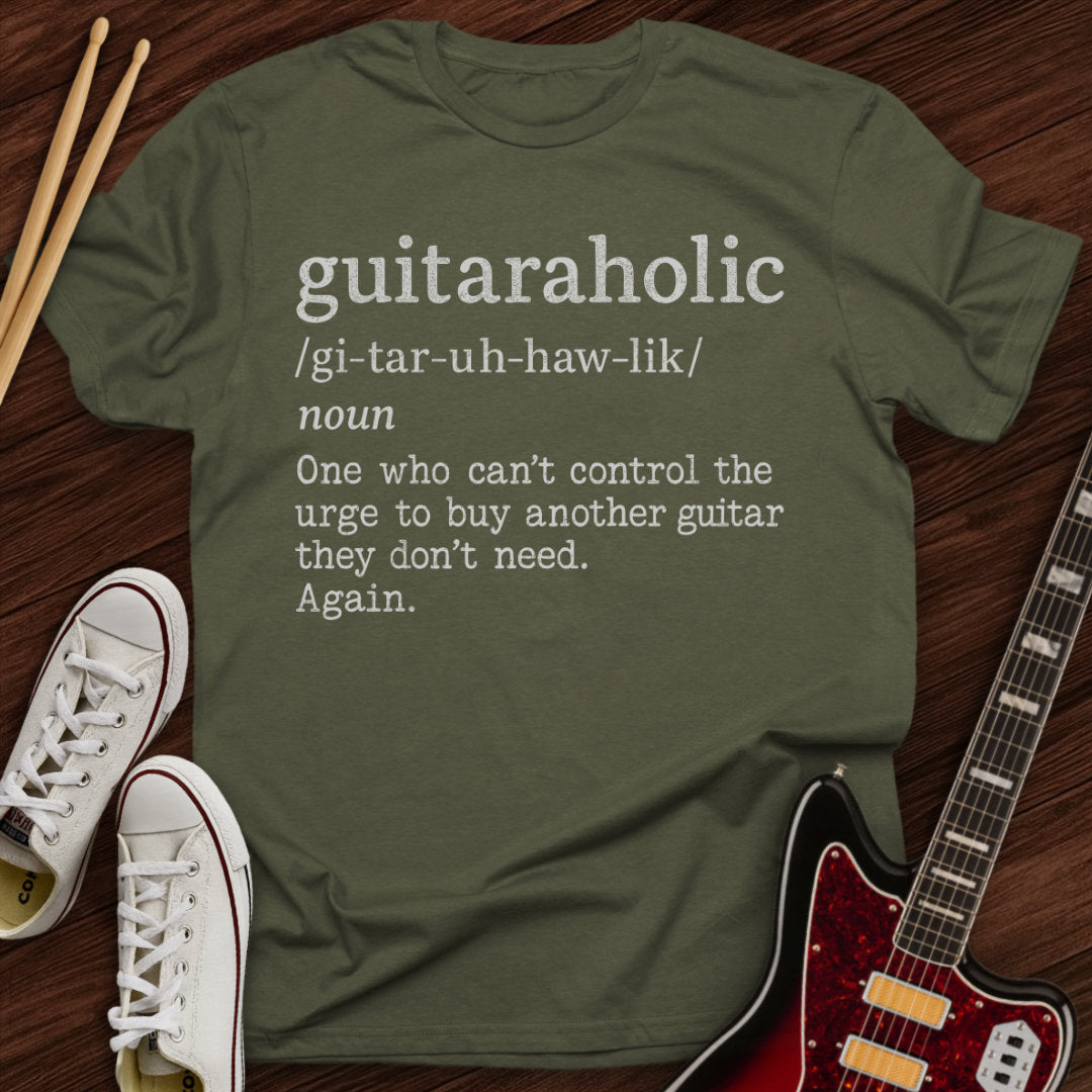 Guitaraholic Tee