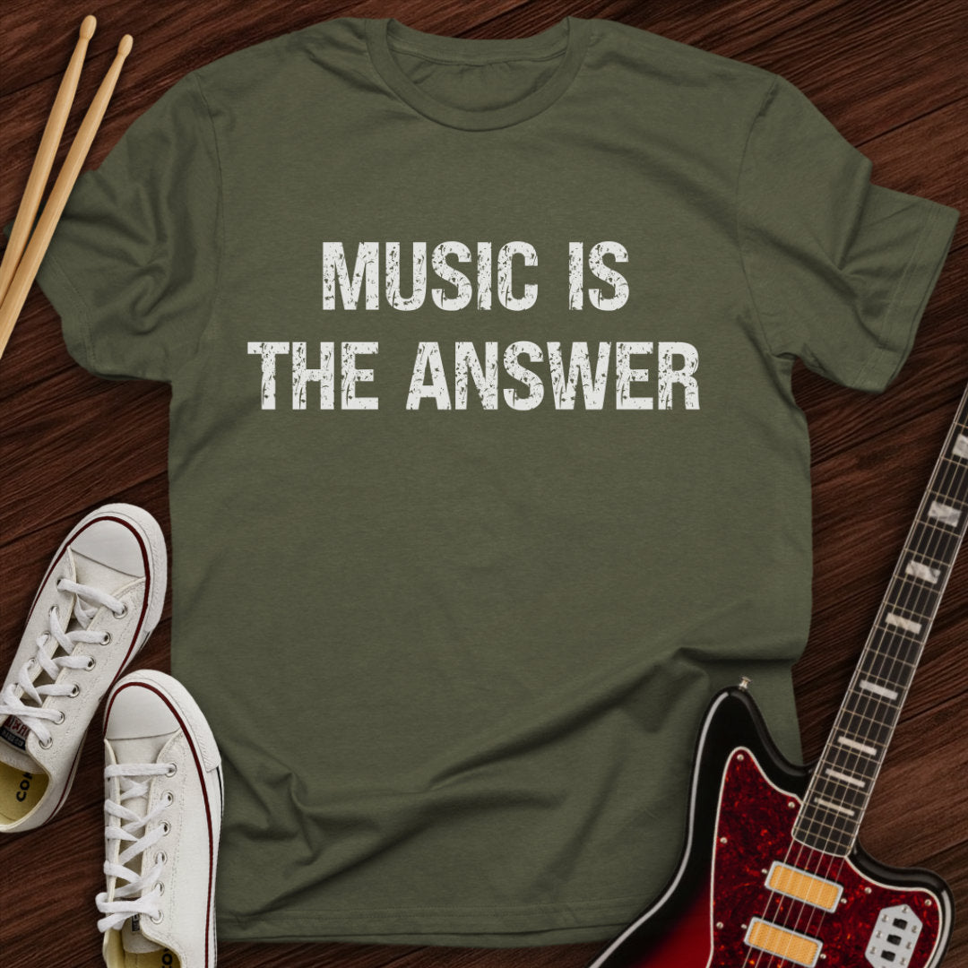 Music Answers All Tee