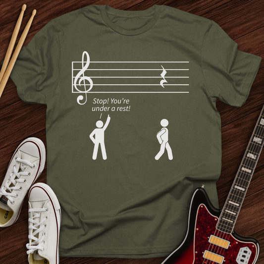 Stop! Music Police Tee