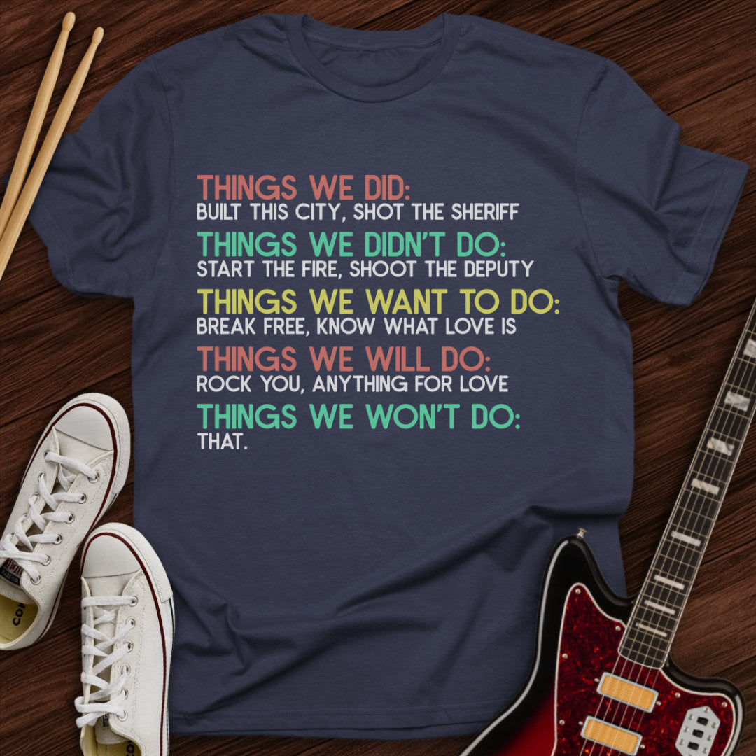 Tracklist Truth Tee