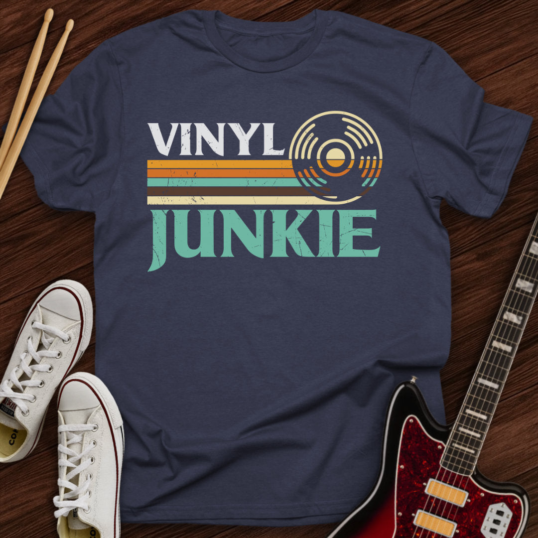Vinyl Junkie Tee
