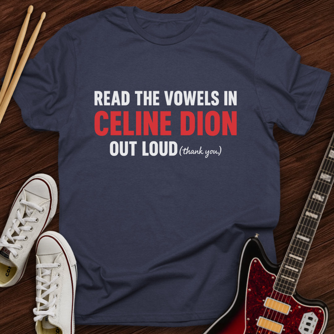 Celine Sings Back Tee