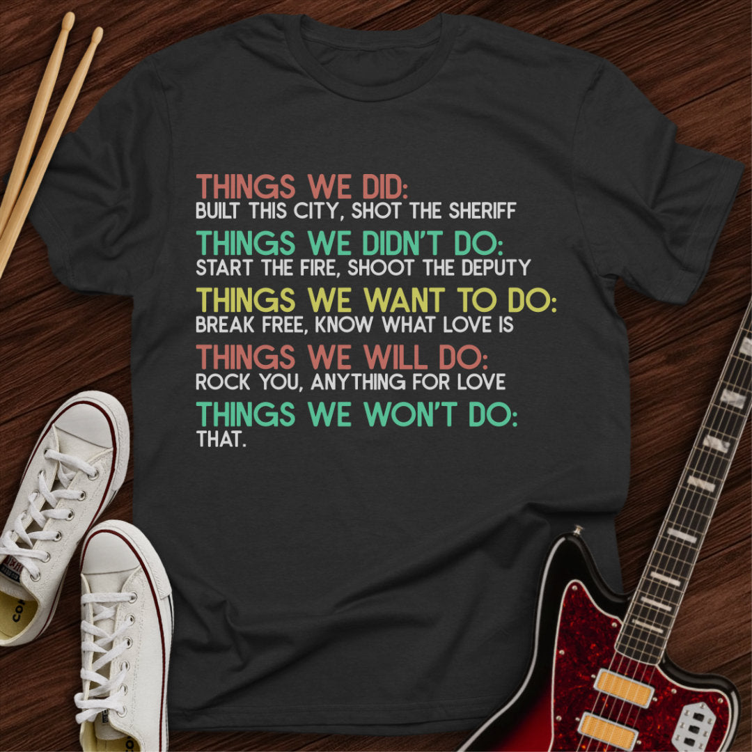 Tracklist Truth Tee
