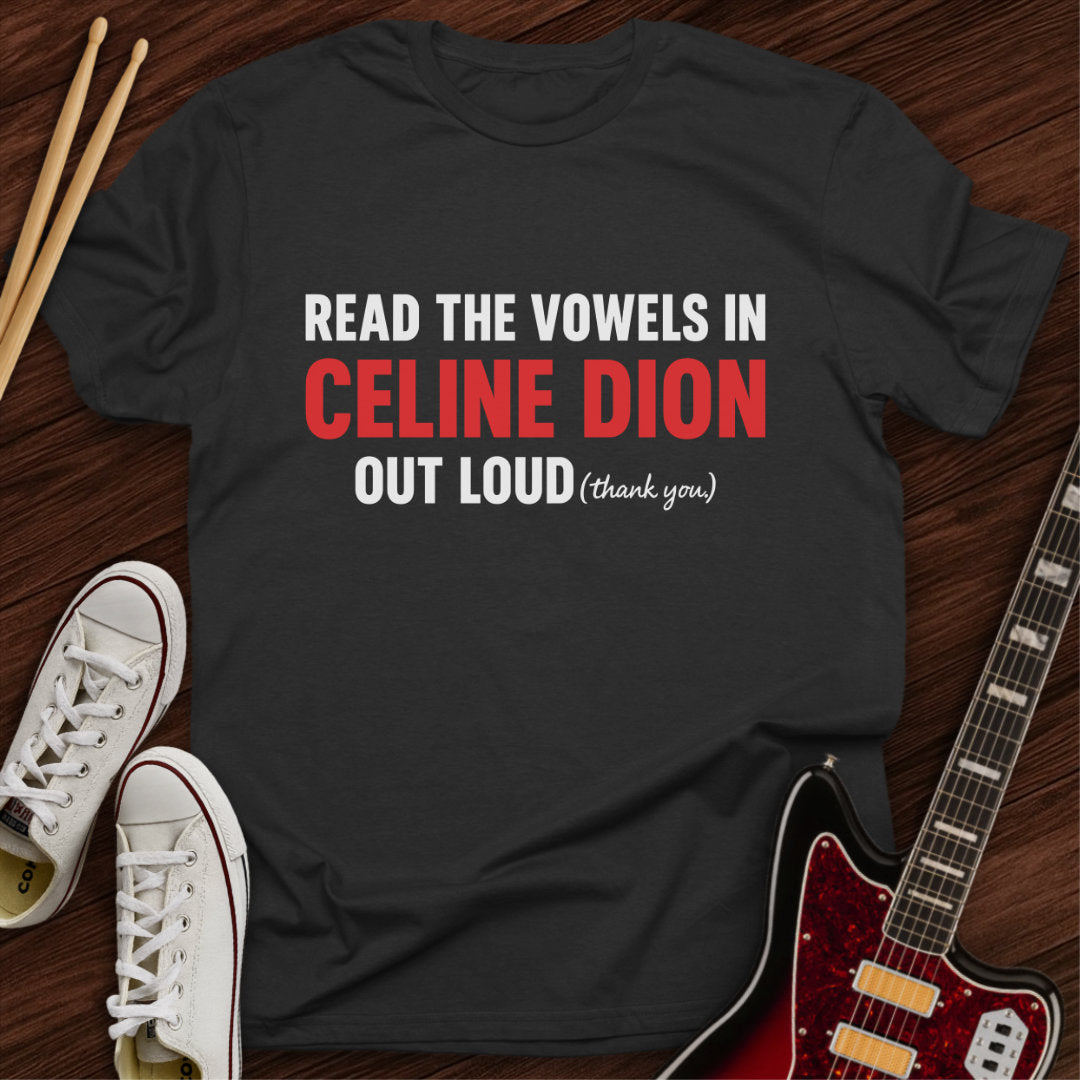 Celine Sings Back Tee