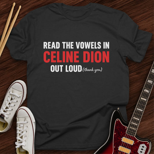 Celine Sings Back Tee