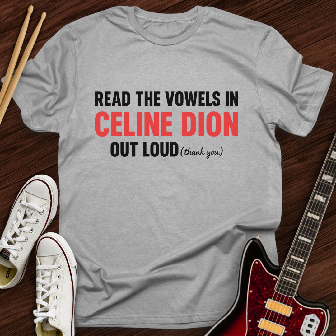 Celine Sings Back Tee