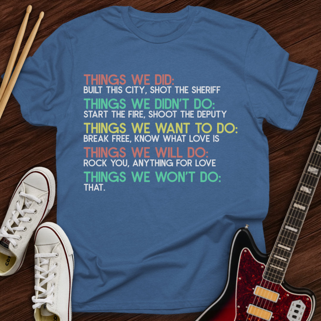 Tracklist Truth Tee