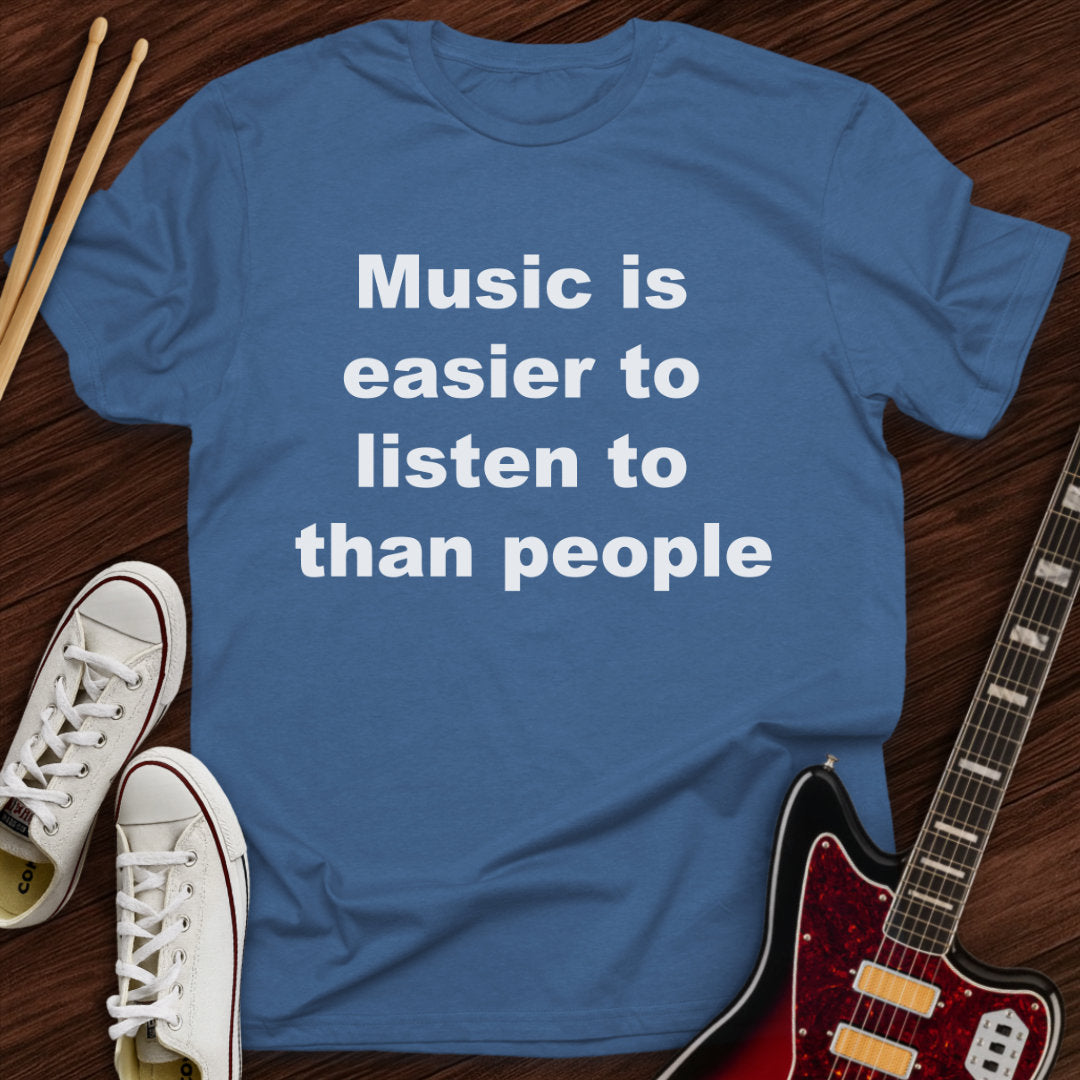 Music Over People Tee