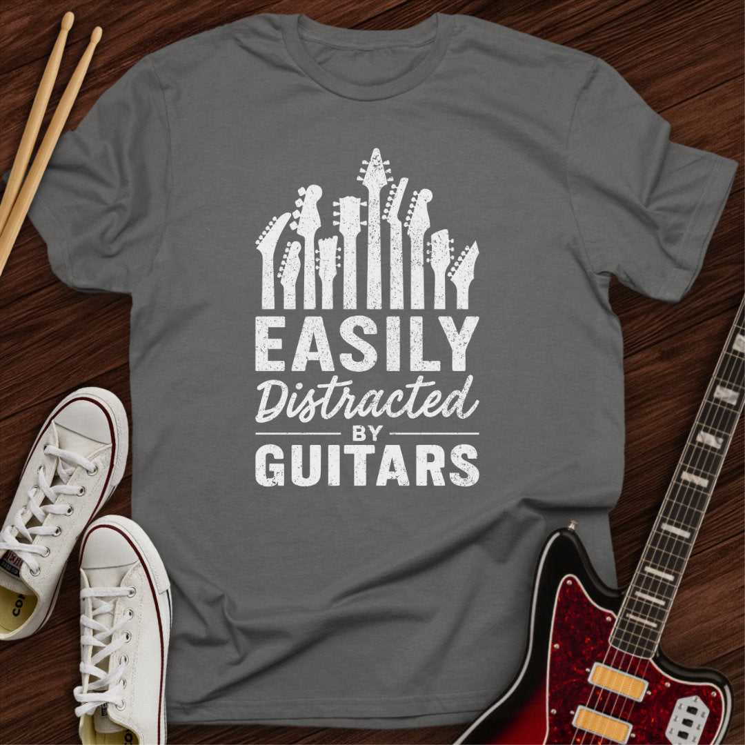 Guitar Distracted Tee