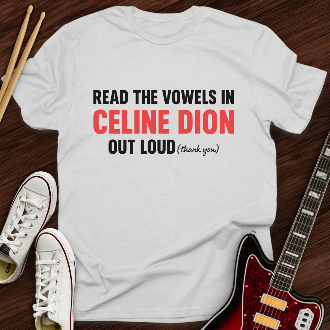 Celine Sings Back Tee